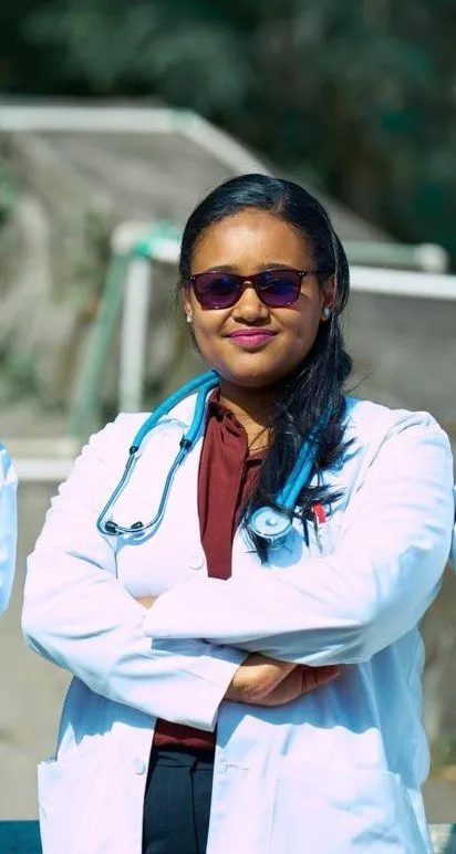 Portrait of Dr. Eleni Ayele, Internist & Clinical Researcher
